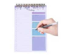 Bloc-notes 'et choses de, Bloc-notes 'agenda journalier,Listes de notes de 52 feuilles | Listes de presse-papiers, bloc-notes pour les notes de choses de, planificateur de