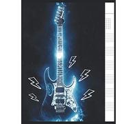 Bloc-Notes Guitar Tab: Journal De Papier Feuille De Musique Vierge - Accord De Guitare, Portée Standard