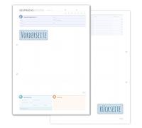 Bloc-notes Häfft® pour prendre des notes lors d'appels téléphoniques A4