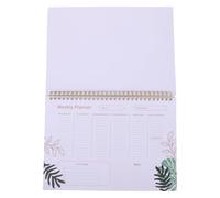 Bloc-notes Hebdomadaire de Planification pour École et Bureau | Feuilles Détachables, Papier à Écriture Fluide, Format Portable, Organisation des Tâches