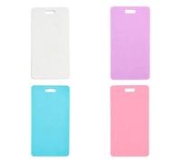 Bloc-notes inscriptible en silicone avec badge, carnet de poche en silicone pour infirmière, médecin, enregistrement des signes vitaux du patient, tâches quotidiennes, blanc/bleu/raisin