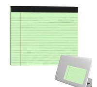 Bloc-notes juridiques - 24,1 x 27,9 cm ligné universitaire, 30 feuilles de bloc-notes juridiques paysage | Bloc-notes larges perforés | Papier blanc doublé de papier, 30 feuilles par bloc-notes pour