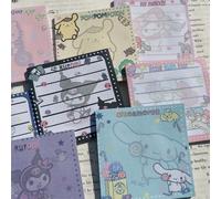 Bloc-Notes Kawaii Chien Chat, Étiquette Autocollante Mignon N Times, Marque-Page, Papeterie Fournitures Scolaires, 24 Pièces/Lot