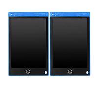 Bloc-notes LCD de 8,5" pour enfants, tablette à dessin électronique avec écran haute sensibilité, tableau d'écriture réutilisable pour l'école, la maison, le bureau, comprend 2 blocs-notes, 2 stylos