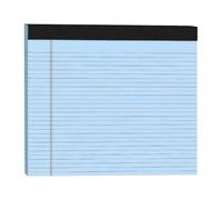 Bloc-notes lignés pour université | 30 feuilles de papier ligné large 28 x 24,1 cm pour avocats, avocats, parajuristes, étudiants, professionnels, école, bureau, étude, prise de notes, gestion de cas