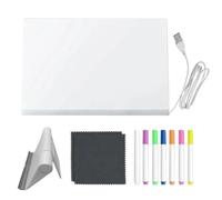 Bloc-notes lumineux - Illuminé, transparent | d'affichage des messages, kit de croquis coloré pour jeux éducatifs, pratique artistique, motricité pour les tout-petits, école, garderie, voyages