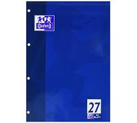 Bloc notes lycée professionnel A4 linéature 27 avec bord double ligné 50 feuille