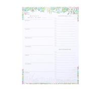 bloc-notes Magnétique B5 Vert Feuille pour Liste de Courses Détachable Aimant pour Réfrigérateur et Bureau Magnétique Pratique pour Maison et École