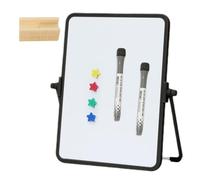 Bloc-notes magnétique double face avec support pour tableau blanc