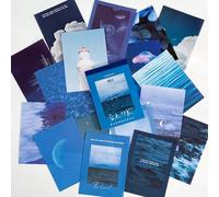 Bloc-Notes Mignon Pouvant Écrire Dans Un Journal De Paysage, Autocollant De Décoration D'arrière-Plan Pour Scrapbooking, Fournitures Scolaires Et De Bureau, 60 Pièces