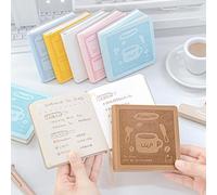 Bloc-notes miniature avec papier résistant aux déchirures et porte-mémo pour les personnes occupées