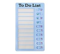 Bloc-notes multi-usages pour liste de contrôle et de tâches, 5x8 pouces, tableau réglable pour mes tâches, pour voiture, camping-car, maison, salle de classe, panneau pour camping-car