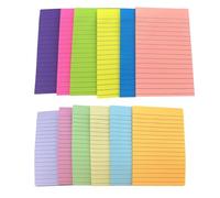 Bloc-notes Multifonctions 12 Pièces Bloc-notes Doublé Note Autocollante Simple Rectangulaire Écriture Fournitures Scolaires