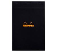 Bloc Notes N°19 Q5, 80 feuilles petits carreaux, Noir