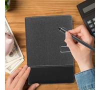 Bloc-notes numérique fonctionnel pour synchronisation avec technologie de stylo intelligent, idéal pour les études de bureau et les projets créatifs, organisation efficace du travail (A, taille unique