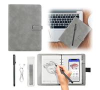 Bloc-notes numérique fonctionnel pour synchronisation avec technologie de stylo intelligent, idéal pour les études de bureau et les projets créatifs, organisation efficace du travail (D, taille unique