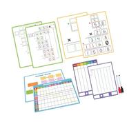 Bloc-notes polyvalent pour tableau blanc réutilisable, feuille d ' écriture pour la planification du dessin et l ' enseignement, tableau blanc en papier léger et pratique
