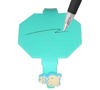 Bloc-notes portable pour poignet - 6 x 6 x 25 cm pour écrire, bracelet de note en silicone, bande de rappel effaçable et réutilisable avec design étanche | Poignée de travail