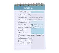 Bloc-notes portable robuste 52 feuilles de rappel quotidien