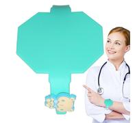 Bloc-Notes Portatif - Bracelet Rappel en Silicone pour Infirmière | Bracelet Mémo Effaçable Réutilisable pour Rappels au Travail et Cadeaux