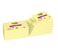 Bloc-notes post-it recharge z-notes 127x76mm 90f super z-notes repositionnables