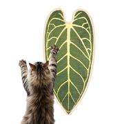 Bloc-Notes pour Chats | Tapis À Gratter pour en Forme De Feuille, À Gratter Adhésif pour, Matériaux Muraux Esthétique en Forme De Feuille, Ce Chat Gratte L'intérieur De L'appartem