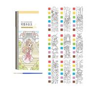 Bloc-notes pour dessin aquarelle pour enfants avec peinture et pinceau pour tout-petits, débutants, artistes, voyages, peinture, gribouillage, carnet de notes pour enfants