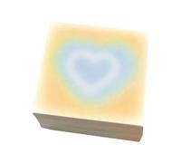 Bloc-notes pratique de quatre cents pages perforées à compartiments faciles à séparer - Plan fin - Exemple pour le bureau, l'école, les voyages - Bloc-notes collant à usages multiples