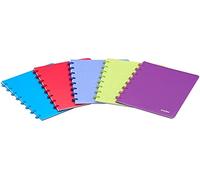 Bloc-Notes Quadrillé Couverture Polypropylène Transparente, A6