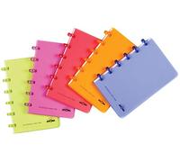 Bloc-Notes Quadrillé Couverture Polypropylène Transparente, A6