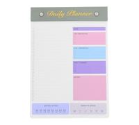 Bloc-notes Quotidien Minimaliste en Papier pour Tâches et Priorités | Format Portable, Écriture Fluide, Usage à Maison, pour Classeurs, Tableaux et Organisation