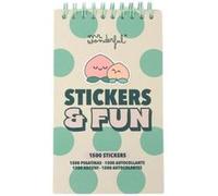 Bloc-notes Stickers & fun Mr Wonderful G