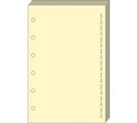 BLOC-NOTES T17 IVOIRE Recharge - 10x17 cm - Non lignées Blanc G