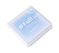 Bloc-notes translucide, bloc-notes de poche, 7x7cm, Blue | Papier adhésif pour écrire un journal, fournitures scolaires et de bureau