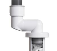 Bloc-Odeurs pour Canalisation | Anti-Odeur Anti-Retour pour Évacuation Murale - Bouchon Évier Anti-Odeur Machine à Laver Toilette Siphon