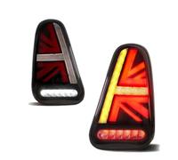 Bloc optique arrière Compatible Avec BMW Pour Mini Pour Cooper Pour R50 R52 Pour R53 2001-2007 Feux Freinage Feux Recul Feux Clignotants Clignotants Facile 2 Pièces Feux Arrière(Smoke)