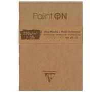 Bloc paint'on 10,5 x 14,8 cm - 50 feuilles frange - clairefontaine G