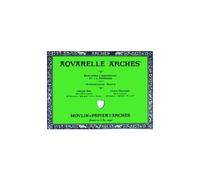 Bloc Papier Aquarelle Coton Arches 31x41 Cm 300g Grain Fin