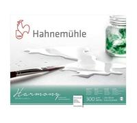 Bloc papier aquarelle - Hahnemühle - Harmony - 300 g/m² - Grain satiné - 24x30 cm