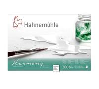 Bloc papier aquarelle - Hahnemühle - Harmony - 300g/m2 - 12 feuilles - A3 - Grain satiné