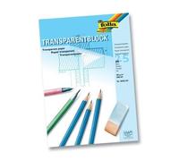 Bloc papier calque - FOLIA - 8050-25 - 80 g/m² - Idéal pour le dessin et la calligraphie