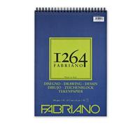 Bloc Papier Dessin 1264 A3 180g Spiral Haut 50 Feuilles 29,7x42 Cm