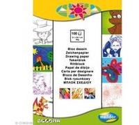 Bloc papier dessin économique blanc A4 x 100 feuilles Blanc G