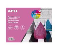 Bloc Papier Glitter 32x24cm