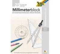 Bloc papier millimétré, A3, 80 g/m2, 25 feuilles
