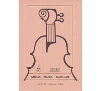 Bloc Papier Musique - 12 Portees - 50 Feuilles