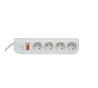 Bloc parafoudre BELKIN 4 prises Blanc