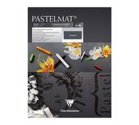 Bloc Pastelmat 18 x 24 cm - 12 feuilles Anthracite - Clairefontaine