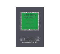 Bloc - Peinture aquarelle - A3 29,7x42cm - 300g - 12 feuilles - Grain fin -