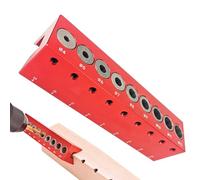 Bloc Perceur Portatif,Gabarit De Forage Manuel Portable De Poche De Précision À 45 Degrés Pour Trous,Guide de Positionnement pour Perceuse | destiné aux Menuisiers, aux